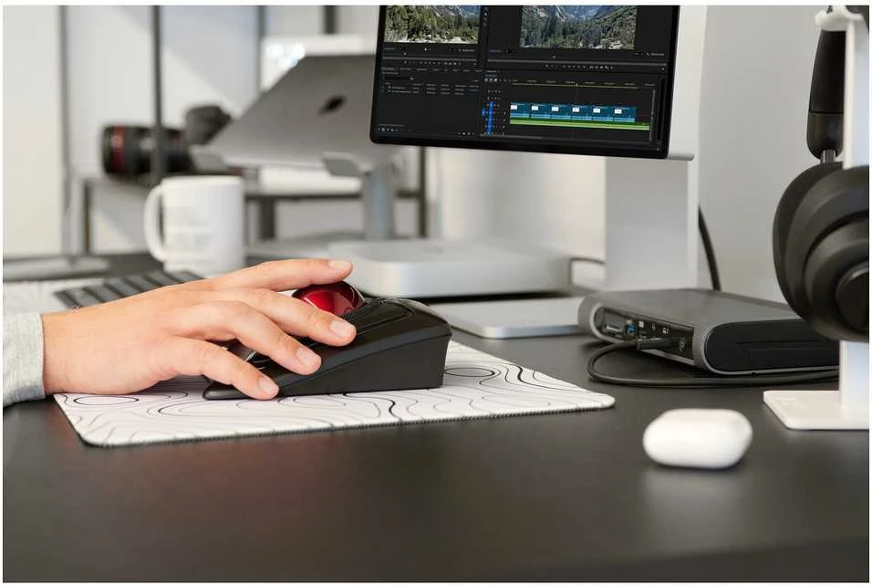 Leitz Kensington K72359WW kompiuterinė pelė RF belaidis + „Bluetooth“ Rodomasis rutuliukas Abiems rankoms