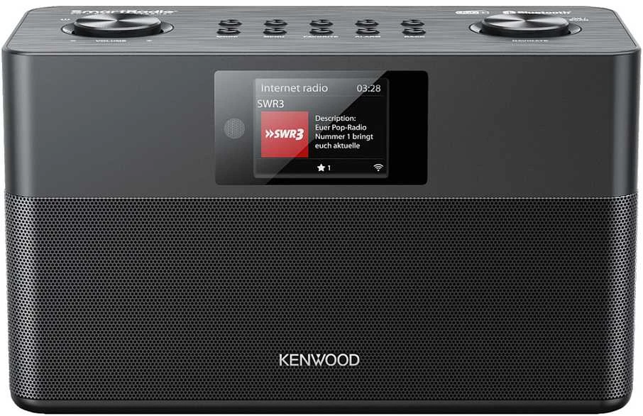 Kenwood Autoaudiovideo Kenwood CR-ST100S-B Išmanusis radijas su DAB+ Bluetooth USB, juodas