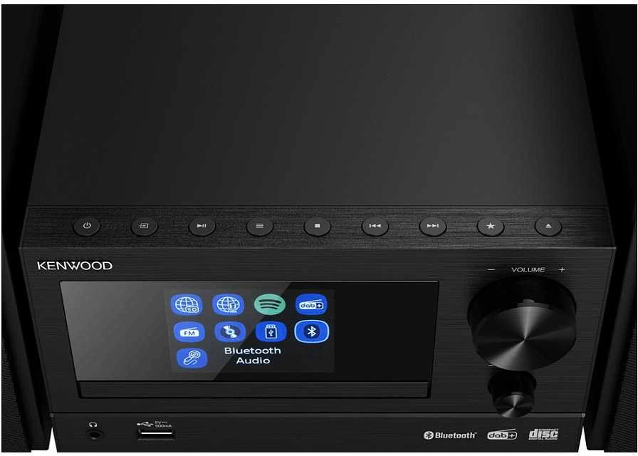 Kenwood, M-7000S-B muzikinis centras, juoda sp.