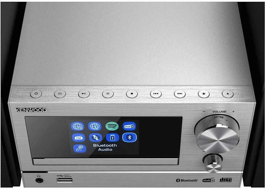 Kenwood, M-7000S-S muzikinis centras, sidabr. sp.