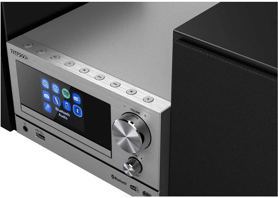Kenwood, M-7000S-S muzikinis centras, sidabr. sp.