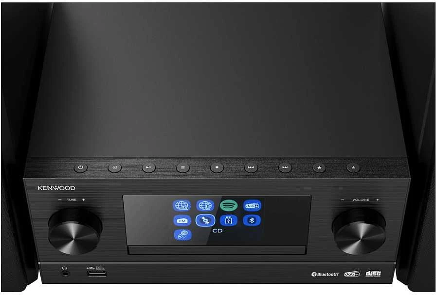 Kenwood, M-9000S-B muzikinis centras, juoda sp.