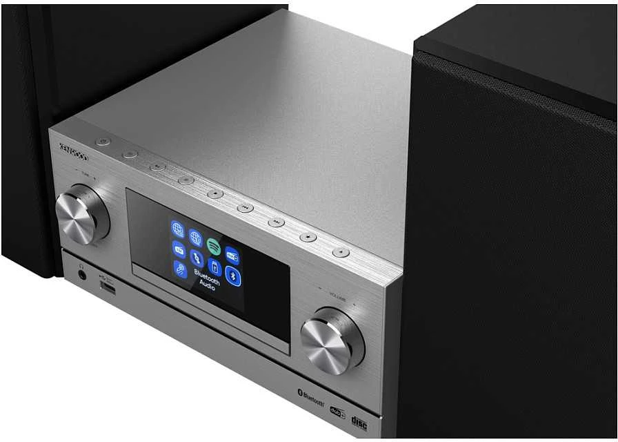 Kenwood, M-9000S-S muzikinis centras, sidabr. sp.