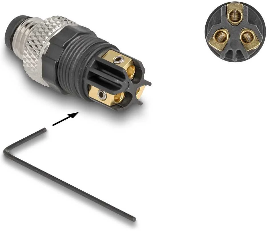 RaidSonic KeySonic KSK-8031INEL-B (DE) klaviatūra Industrial USB QWERTZ German Juodas