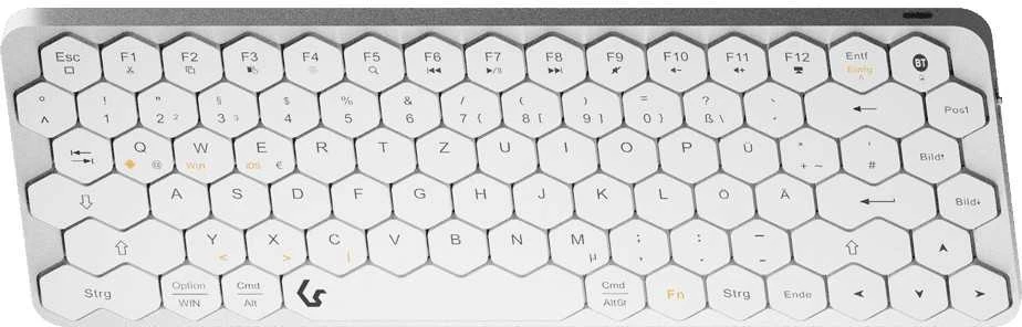„Keysonic“ klaviatūra KSK-5020BT-S(DE) (61010)