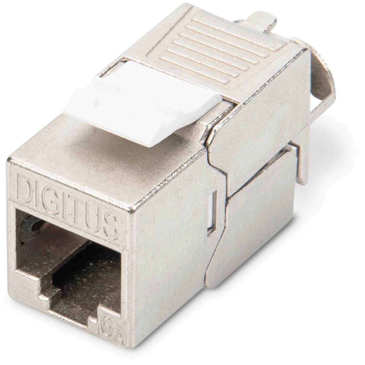 Assmann Electronic DIGITUS Keystone modulis Cat6A RJ45 500 MHz ekranuotas be įrankių