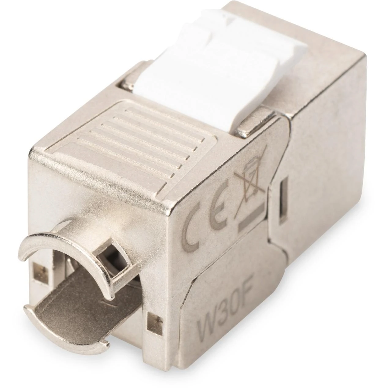 Assmann Electronic DIGITUS Keystone modulis Cat6A RJ45 500 MHz ekranuotas be įrankių