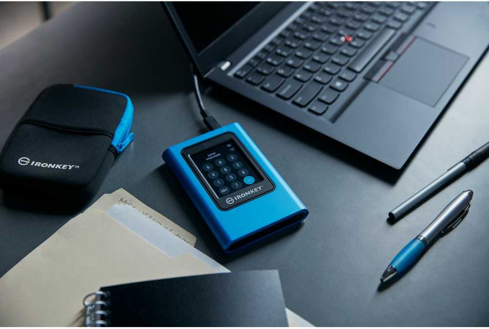 Kietasis diskas „Kingston“ SSD diskas „IronKey Vault Privacy“, 1920 GB, užšifruotas