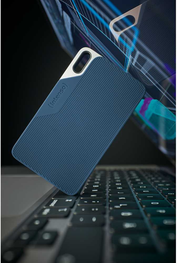 Kietasis diskas 1 TB „Intenso TX100“ nešiojamasis USB 3.2, antracito spalvos