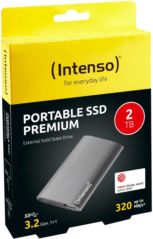 Kietasis diskas SSD USB3 2TB EXT./3823470 INTENSO
