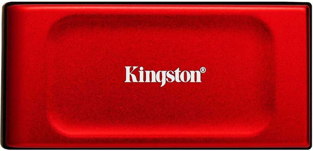 Išorinis kietasis diskas Kingston SXS1000R, 2 TB, USB 3.2 Gen 2, raudonas