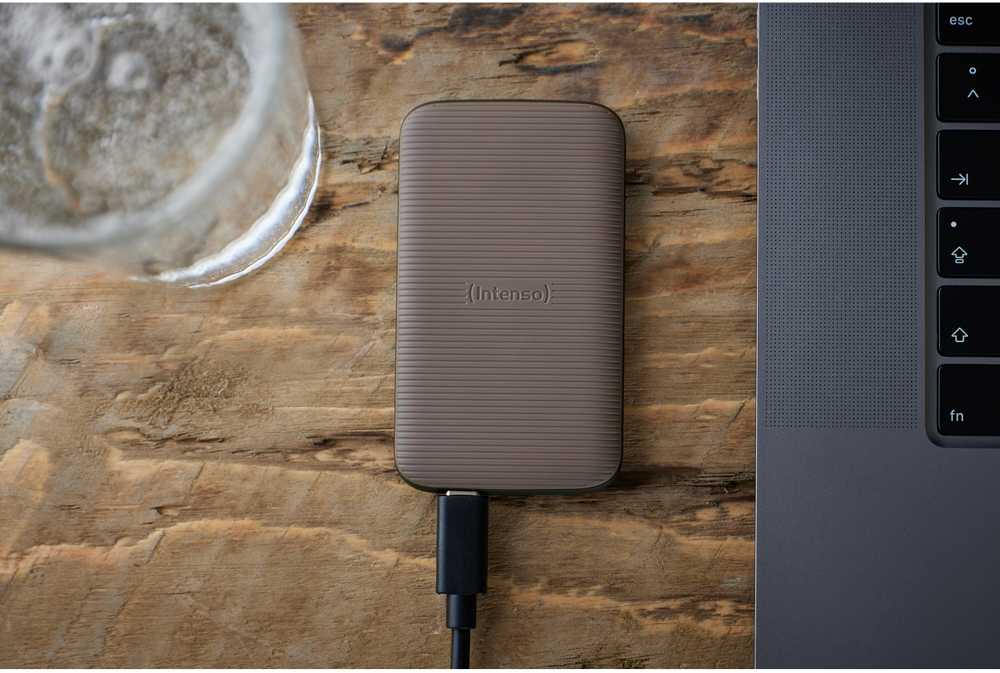 Išorinis kietasis diskas SSD „Intenso Intenso“ išorinis SSD diskas TX500 500 GB, USB 3.2 kartos 2x1