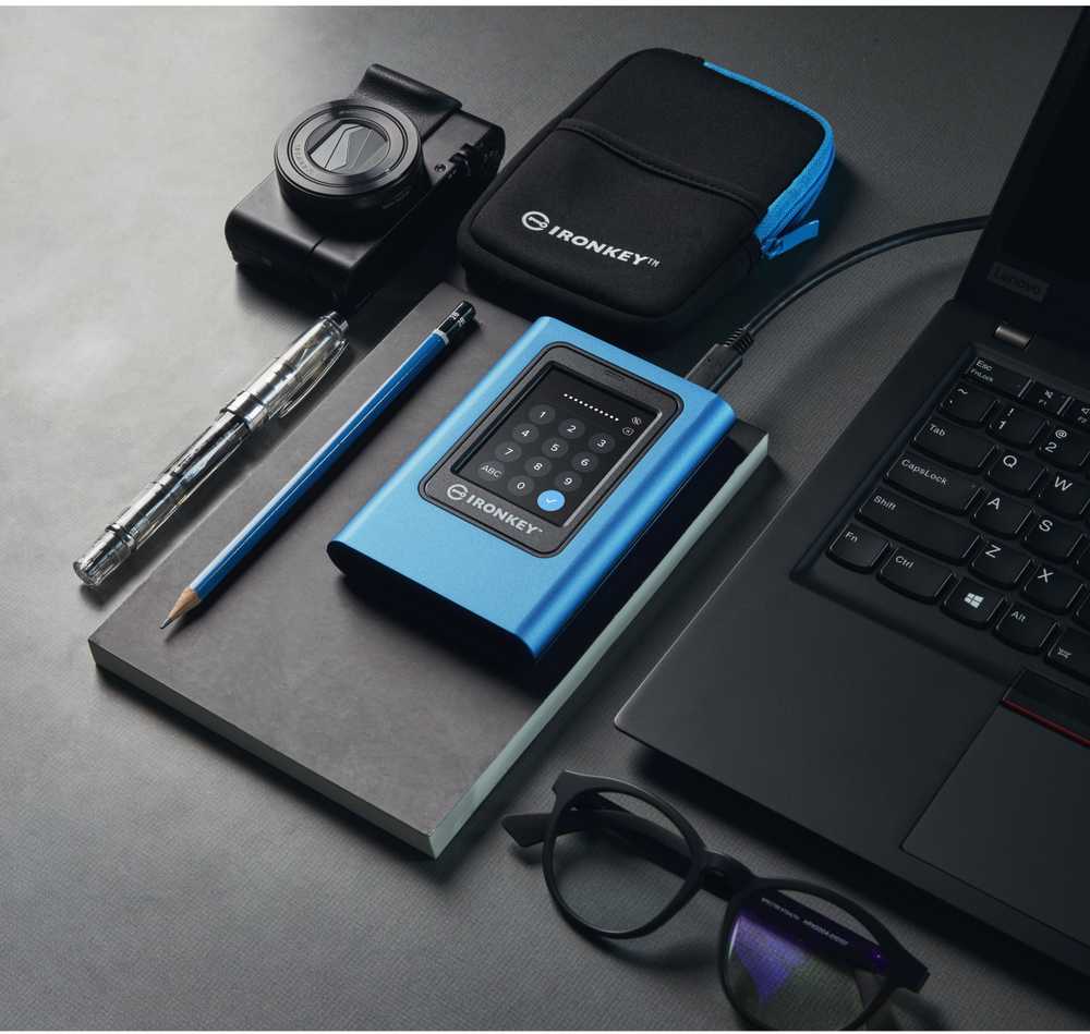 Kietasis diskas „Kingston IronKey Vault Privacy“ 960 GB užšifruotas SSD diskas