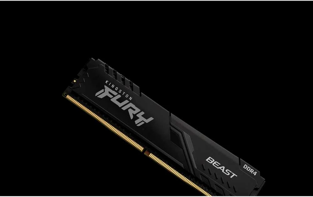 RAM Kingston KF436C18BBK4/128 128GB 3600MHz DDR4 CL18 DIMM (Kit of 4) FURY Beast Juodas | Kingstonas