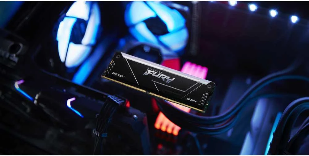 RAM KINGSTON 16GB 3600MT/S DDR4 CL17 DIMM (KIT OF 2) FURY BEAST RGB_
