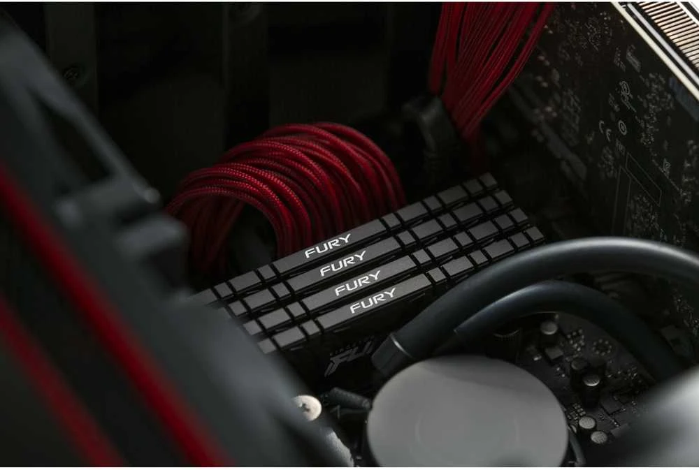 RAM Kingston KF453C20RB2K2/16 16GB 5333MT/s DDR4 CL20 DIMM (Kit of 2) FURY Renegade Juodas | Kingstonas