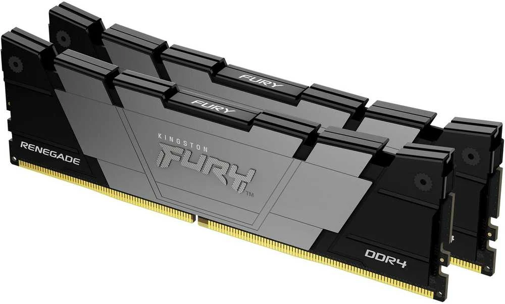 RAM Kingston KF453C20RB2K2/16 16GB 5333MT/s DDR4 CL20 DIMM (Kit of 2) FURY Renegade Juodas | Kingstonas