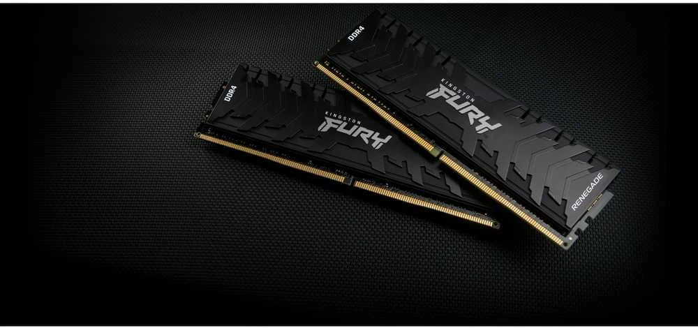 RAM Kingston KF453C20RB2K2/16 16GB 5333MT/s DDR4 CL20 DIMM (Kit of 2) FURY Renegade Juodas | Kingstonas