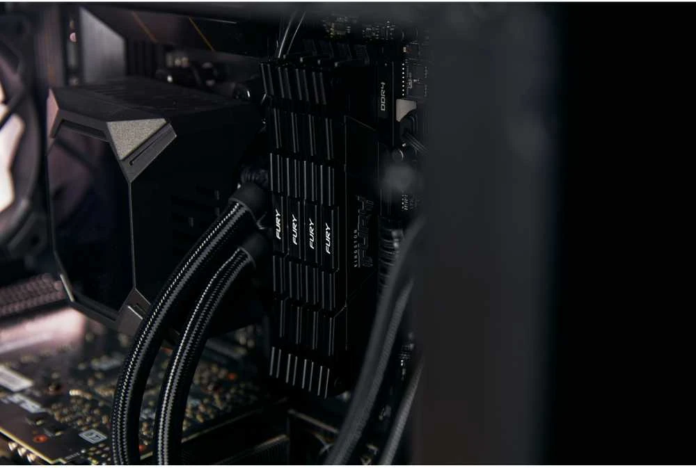 RAM Kingston KF453C20RB2K2/16 16GB 5333MT/s DDR4 CL20 DIMM (Kit of 2) FURY Renegade Juodas | Kingstonas