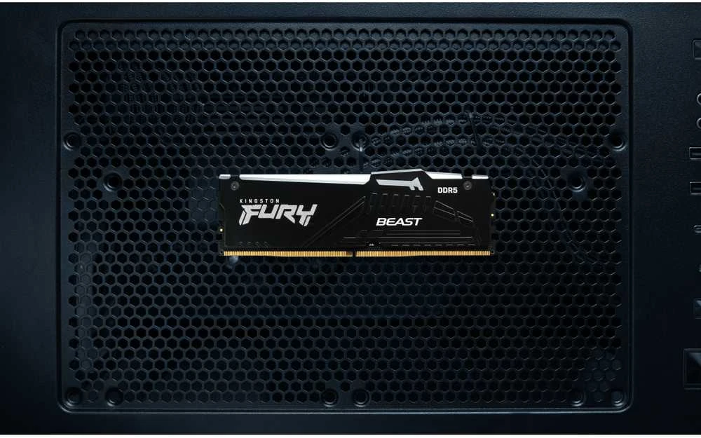 RAM Kingston | FURY Beast Juodas RGB EXPO | 16 GB | DDR5 | 6000 MHz | PC/serveris | Registracijos Nr. | ECC Nr.