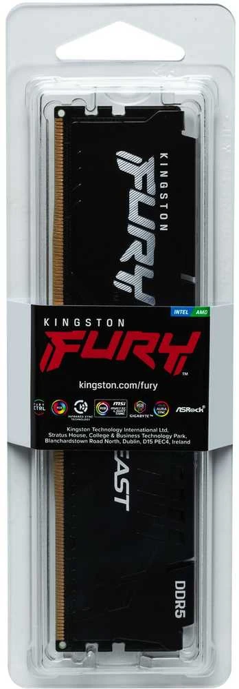 RAM Kingston | KF560C30BBE-16 | 16 GB | DDR5 | 6000 MHz | Kompiuteriai/serveriai | Registracijos Nr. | ECC Nr.