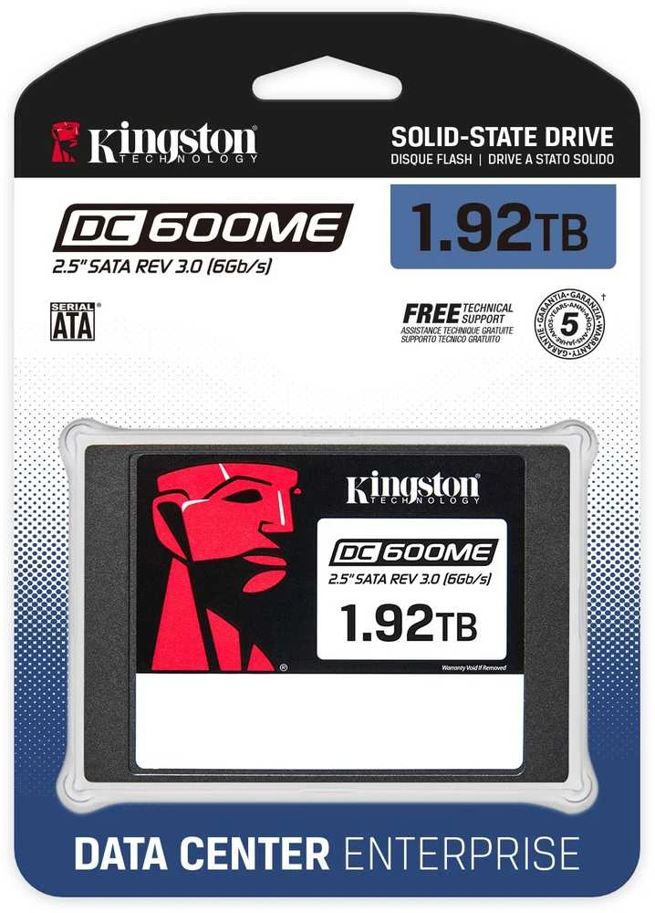 Kingston Technology 1920G DC600ME (mišraus naudojimo) 2,5 colio įmonės SATA SSD