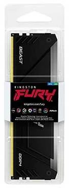 RAM Kingstonas | FURY Beast RGB | 32 GB | DDR4 | 1600 MHz | PC/serveris | Registracijos Nr. | ECC Nr