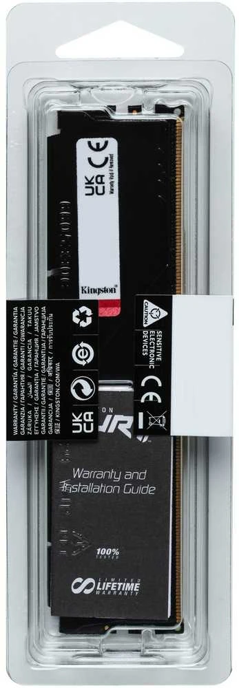 RAM Kingston KF560C30BBE-32 32GB 6000MT/s DDR5 CL30 DIMM FURY Beast Juodas EXPO | Kingstonas