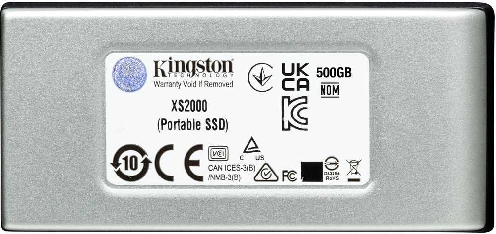 Kietasis diskas KINGSTON 4TB PORTABLE SSD XS2000