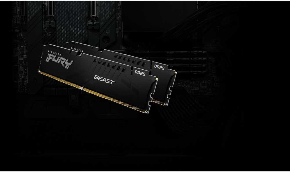Vidinė atmintis (RAM) Kingston Technology FURY Beast memory module 64 GB 2 x 32 GB DDR5 5200 MHz