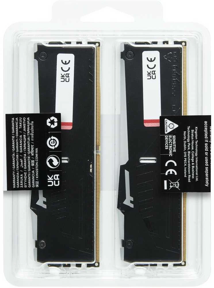 RAM Kingston 64GB 6000MT/s DDR5 CL30 DIMM (2 vnt. rinkinys) FURY Beast RGB EXPO