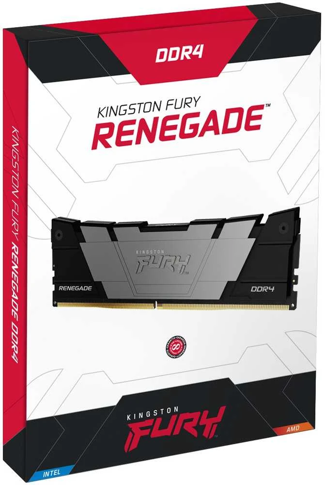 RAM Kingston KF436C16RB2/8 8GB 3600MT/s DDR4 CL16 DIMM FURY Renegade Juodas | Kingston