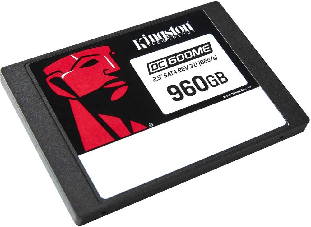 Kingston Technology 960G DC600ME (mišraus naudojimo) 2,5 colio įmonės SATA SSD