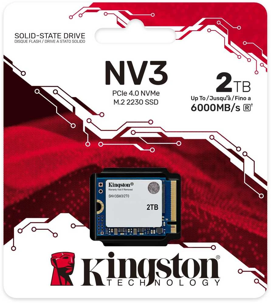 „Kingston NV3 M.2 2230 Pcie 4.0 NVMe 2TB“