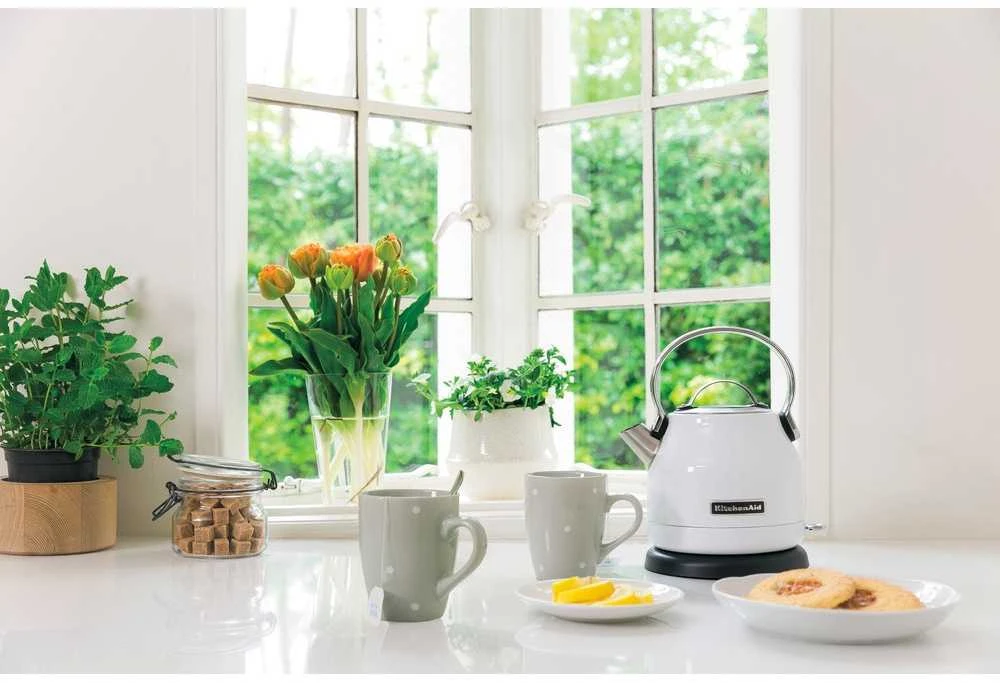 Virdulys electric KitchenAid 5KEK1222EWH (1500W 1.25l, baltos spalvos)