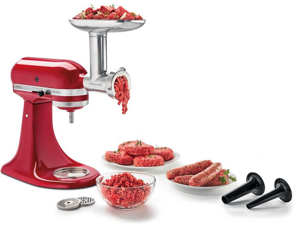 Kitchenaid 5KSMMGA visiškai metalinė mėsmalė