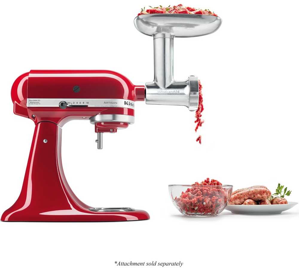 Kitchenaid 5KSMMGA visiškai metalinė mėsmalė