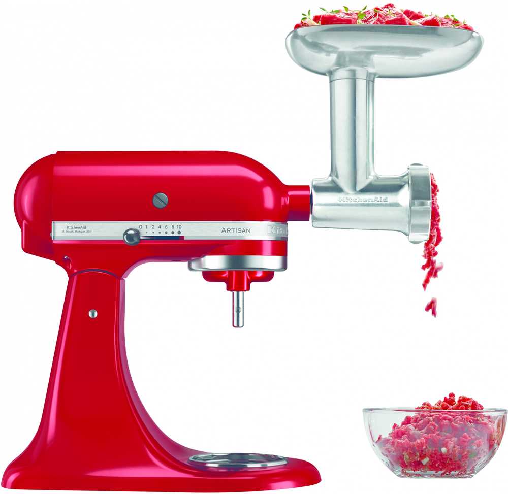 Kitchenaid 5KSMMGA visiškai metalinė mėsmalė