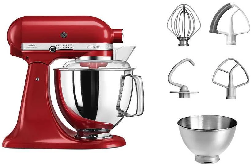 Virtuvinis kombainas KitchenAid 5KSM175PSEER, Raudonos spalvos