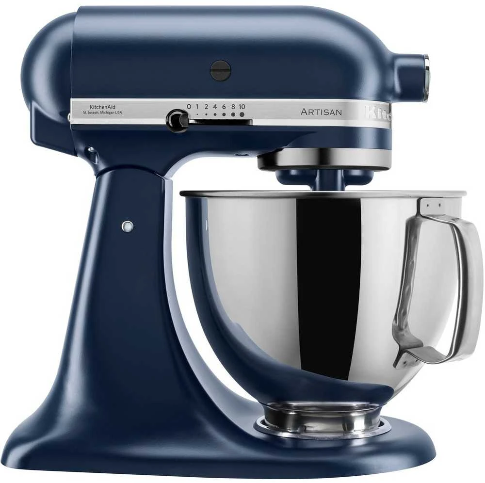 Virtuvinis kombainas Kitchenaid Artisan Elegance 5KSM175PSEIB  pastatomas plakiklis, 4,8 L, Ink Blue