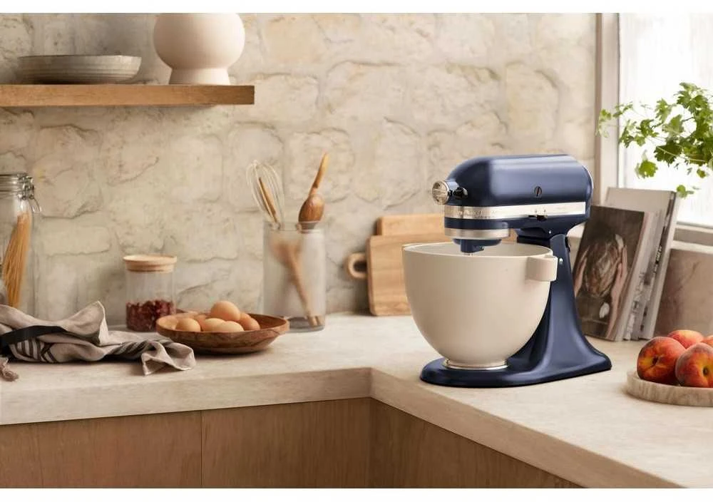 Virtuvinis kombainas Kitchenaid Artisan Elegance 5KSM175PSEIB  pastatomas plakiklis, 4,8 L, Ink Blue