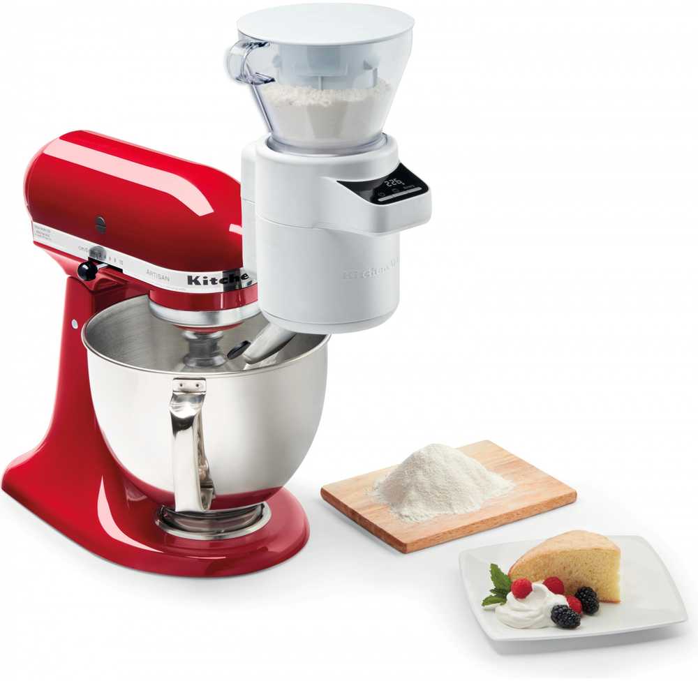 Virtuvinis kombainas Virtuvinio kombaino priedas skirtas sijoti ir sverti KitchenAid 5KSMSFTA