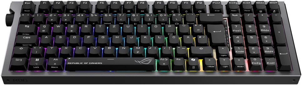 Klaviatūra Asus ROG Strix Morph 96 Wireless DE ROG NX V2