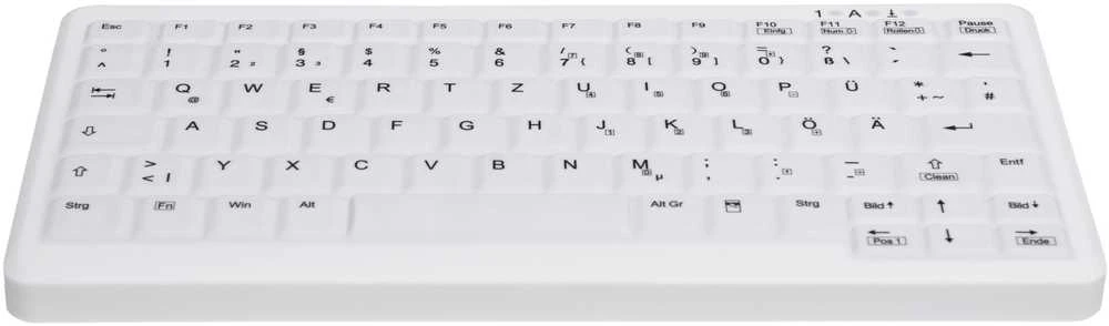 Klaviatūra Cherry AK-C4110F-U1-W/US