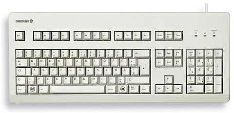 Klaviatūra Mėlyna CHERRY G80-3000 Mėlynas SWITCH - UK-ENGLISH