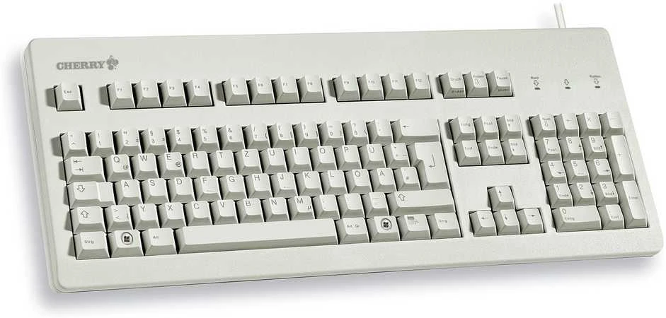 Klaviatūra Mėlyna CHERRY G80-3000 Mėlynas SWITCH - UK-ENGLISH