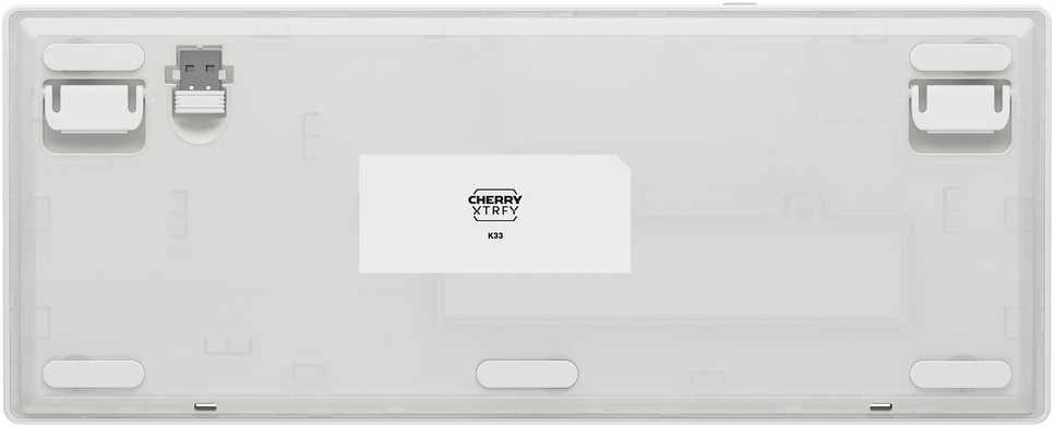 Cherry K33 COMPACT FS BELAIDĖ - Klaviatūra Balta VOKIETIJA