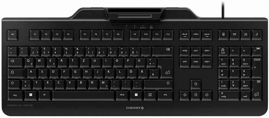 Klaviatūra CHERRY KC 1000 SC ČEKIJA - SLOVAKIJA