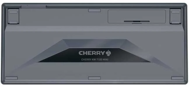 Klaviatūra Cherry Mėlyna KW 7100 MINI BT SLATE Mėlynas -