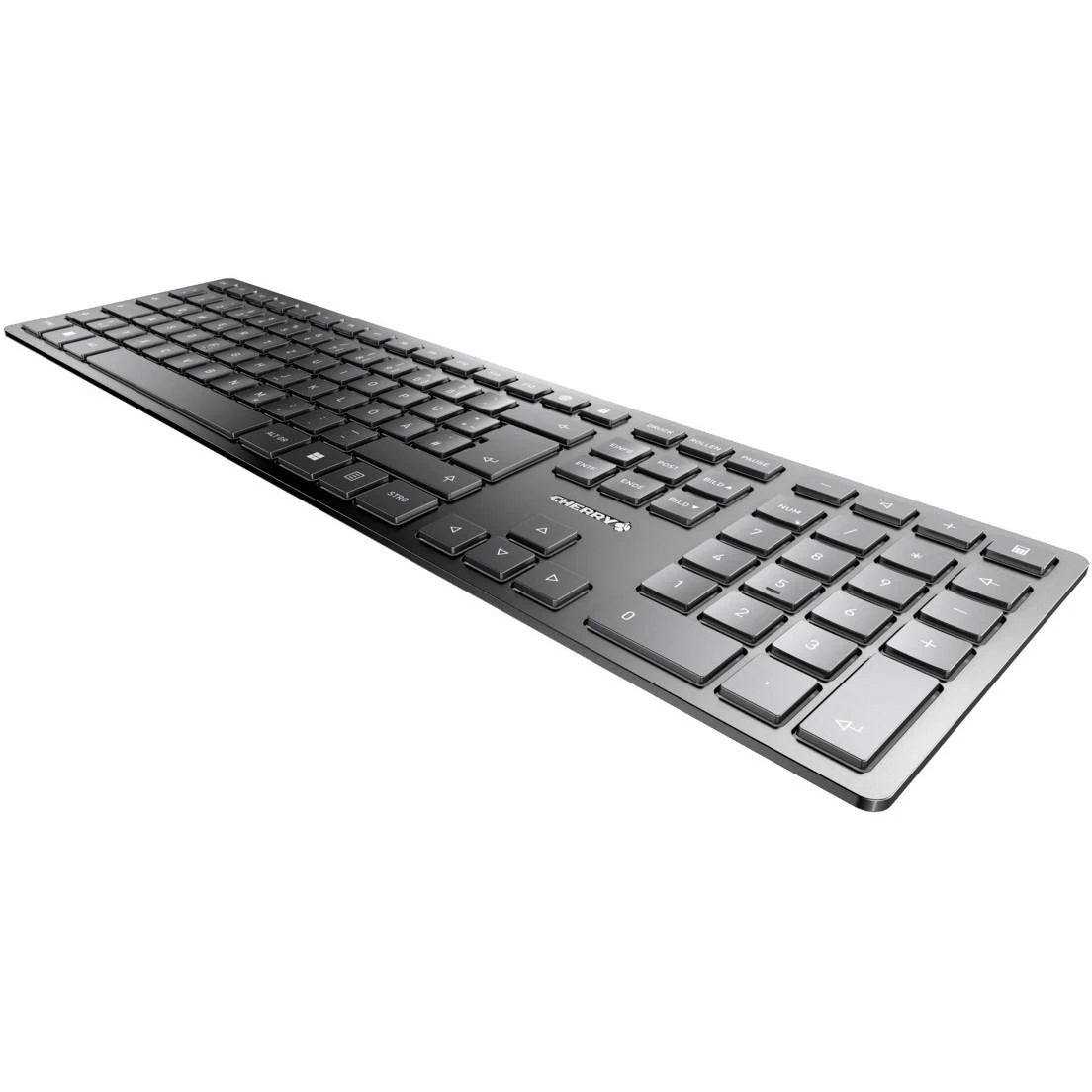 Cherry KW 9100 Slim - Belaidė klaviatūra Juodas QWERTZ DE